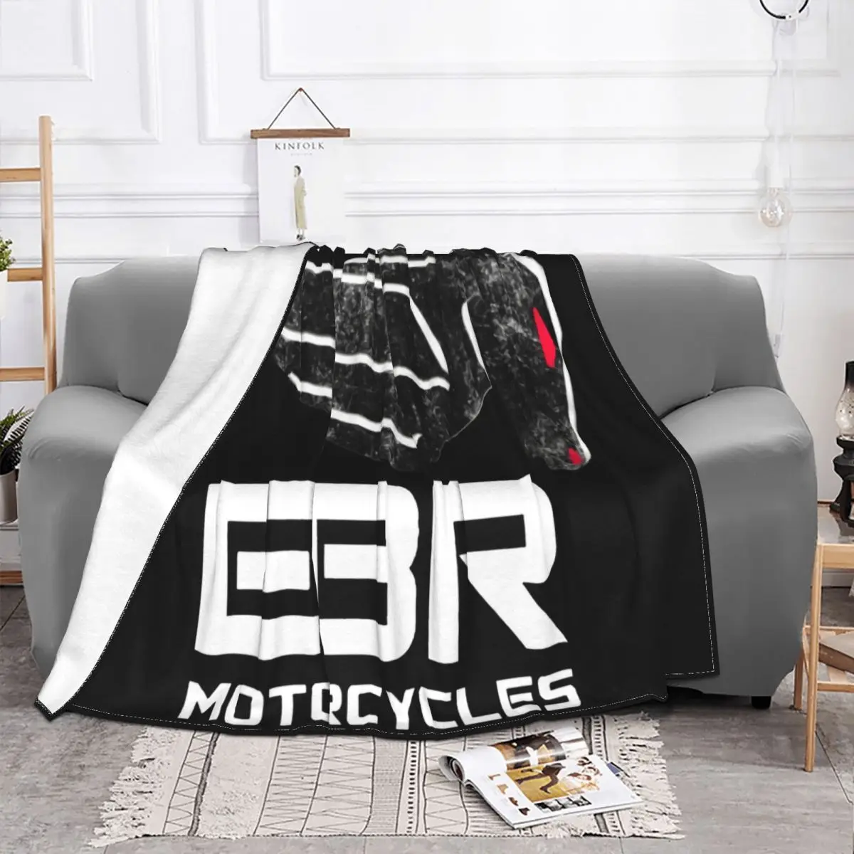 Erik Buell Racing American Motorcycle Funny Vintage Gift Men Women Best Selling Throw Blanket