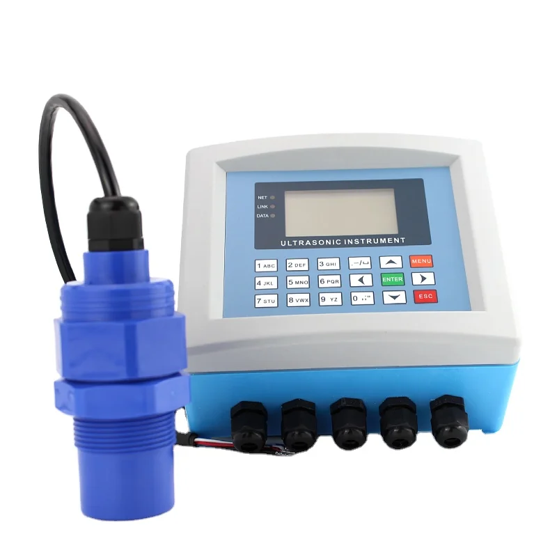 2026 SENTEC SUL807 High Quality 300mm 4-20ma Barrel High Liquid Level Resolution Ip67 Ultrasonic Level Sensor
