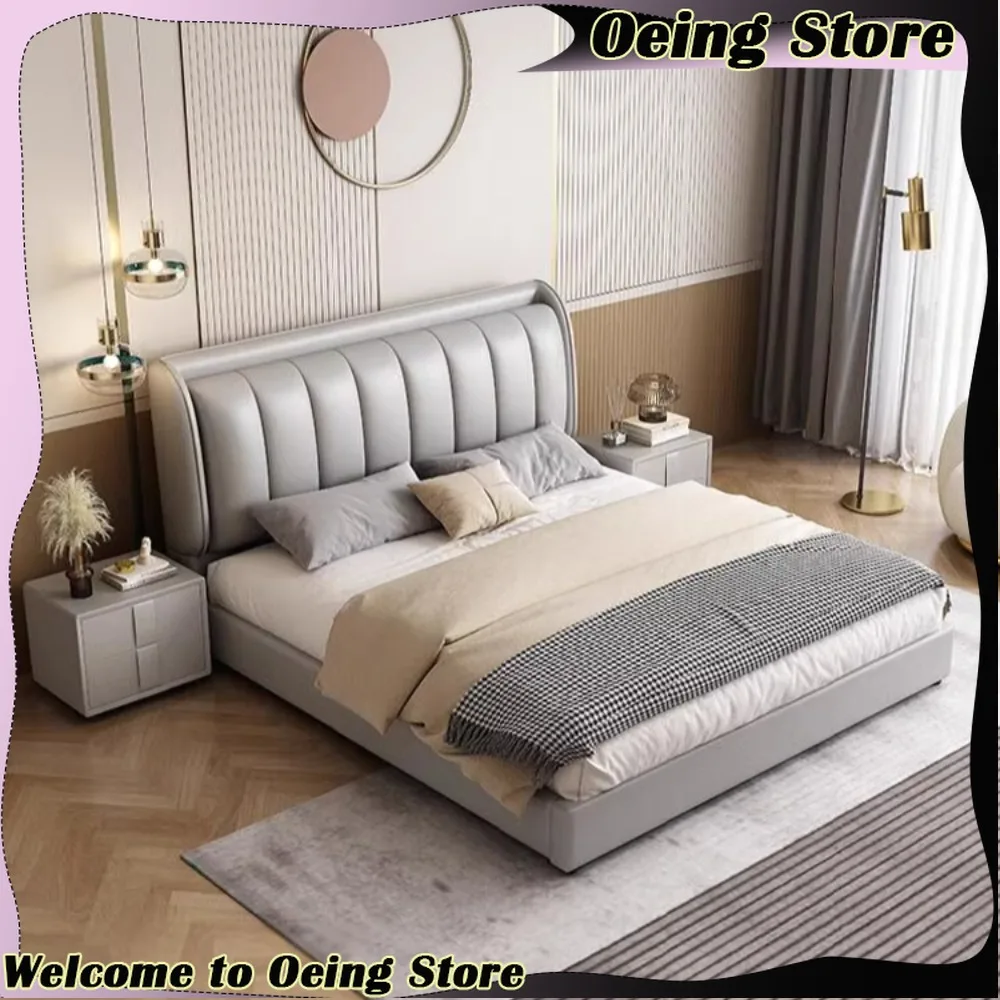 

Роскошная лампа для спальни, белая девушка, отель, королева, современная кровать, матрас для хранения, Muebles Para El Hogar, украшение для дома