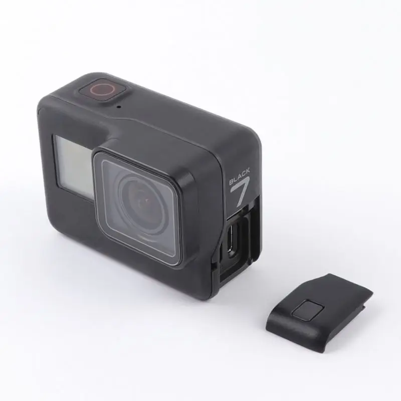 UV Filter Lens Side Door Cover USB-C Mini HDMI-compatible Port Side Protector for GoPro HERO5/6/7 Black/7 Accessories