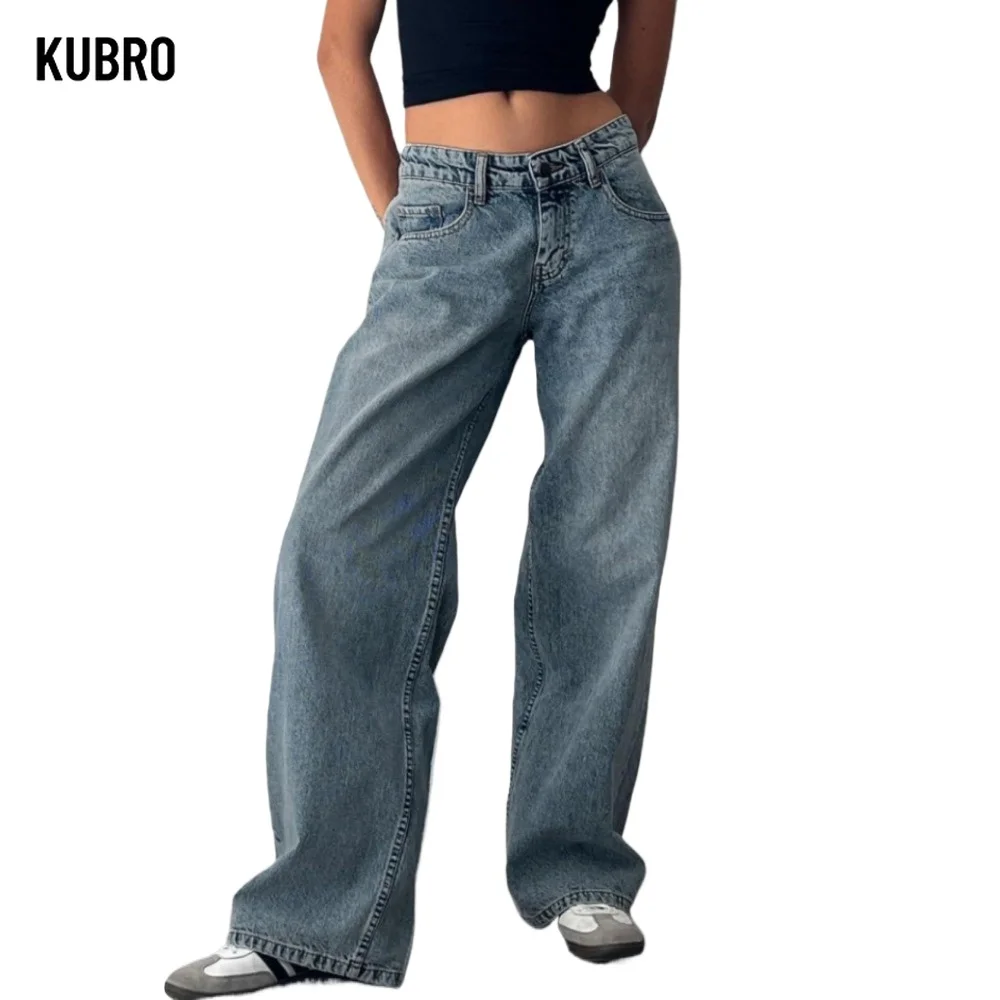 

Baggy Jeans for Women Trendy Low Rise Casual Straight Leg Boyfriend Jeans Denim Pants with Pocket Streetwear Autumn and Winter