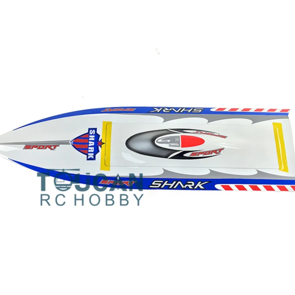 ตัวเรือ H750 RC ทาสีสำเร็จรูป สำหรับโมเดลเรือแข่งไฟฟ้า โครงการ DIY สำหรับผู้เล่นขั้นสูง ผู้เชี่ยวชาญ ไม่มีมอเตอร์หรือ ESC ให้มาพร้อม