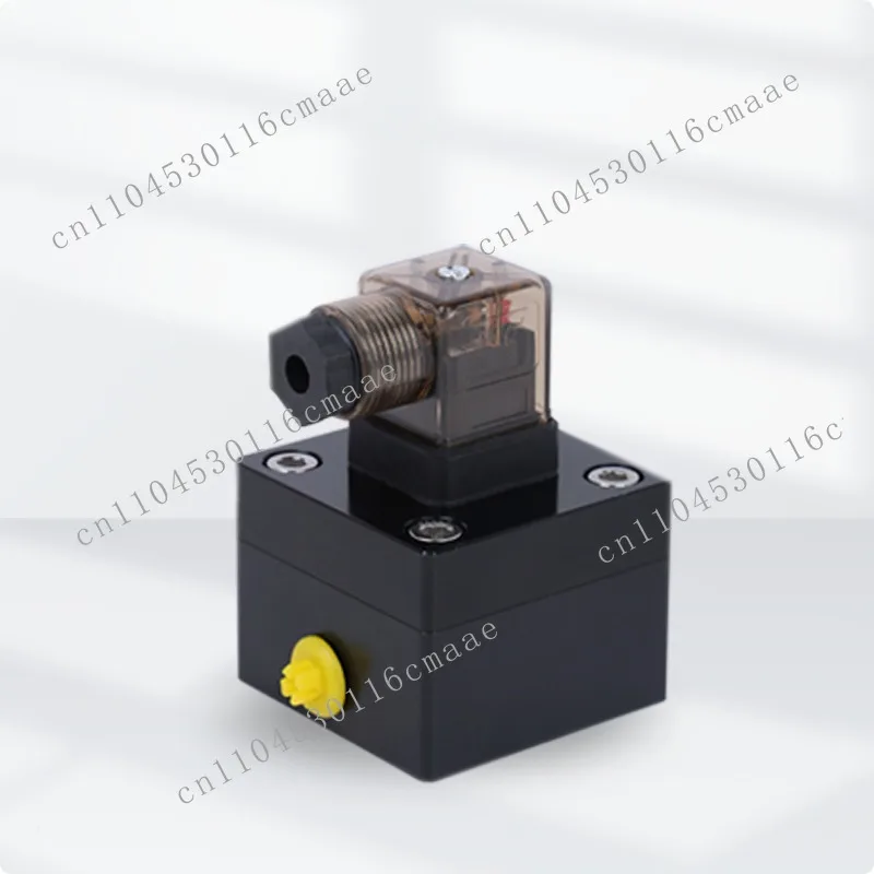 High Precision 0.5% Accuracy Aluminum Alloy Oil Liquid Flow Meter Thread Connectivity 0.83 Ml/Pulse 1-3000ml/min Range