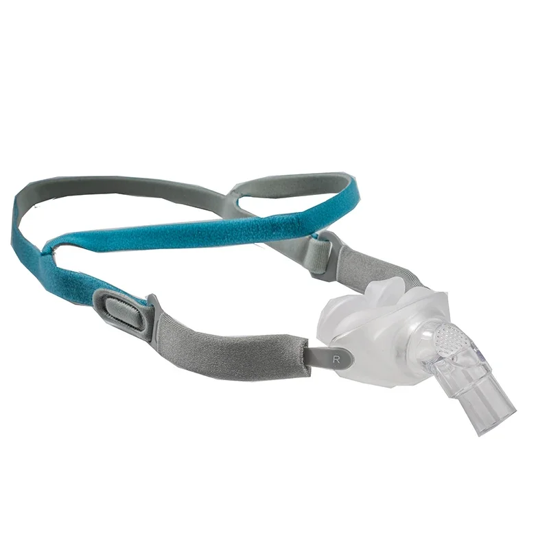BMC PM2 Nasal Pillow CPAP Mask 360° Front Hose S/M/L 3-in-1 Compatible with CPAP/BiPAP Machine for Better Sleep Comfort view 3