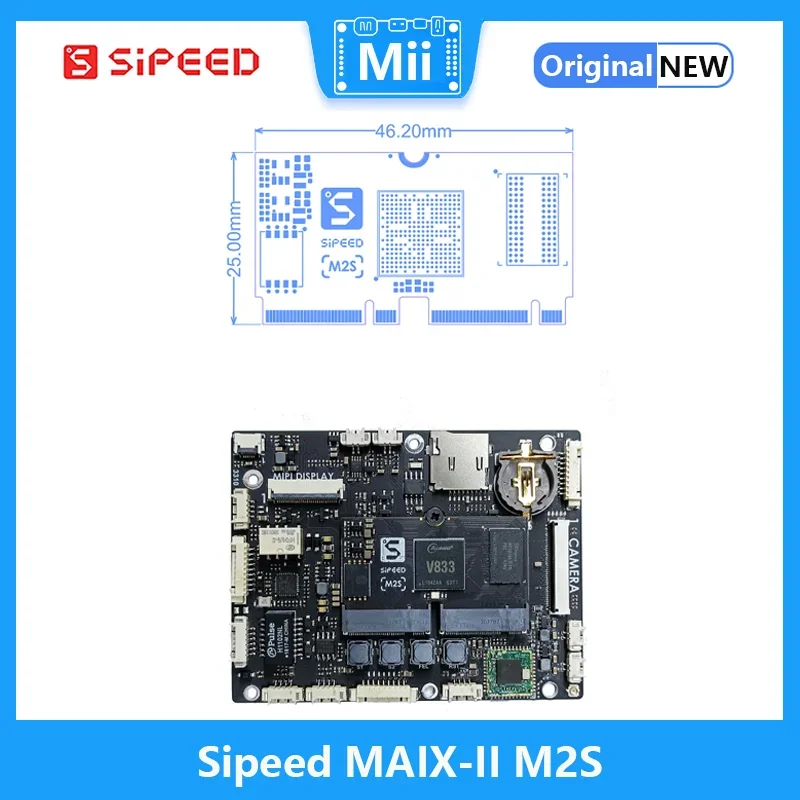 Sipeed MAIX-II M2S Demon Board Aprendizaje Profundo AI+IOT Linux V833