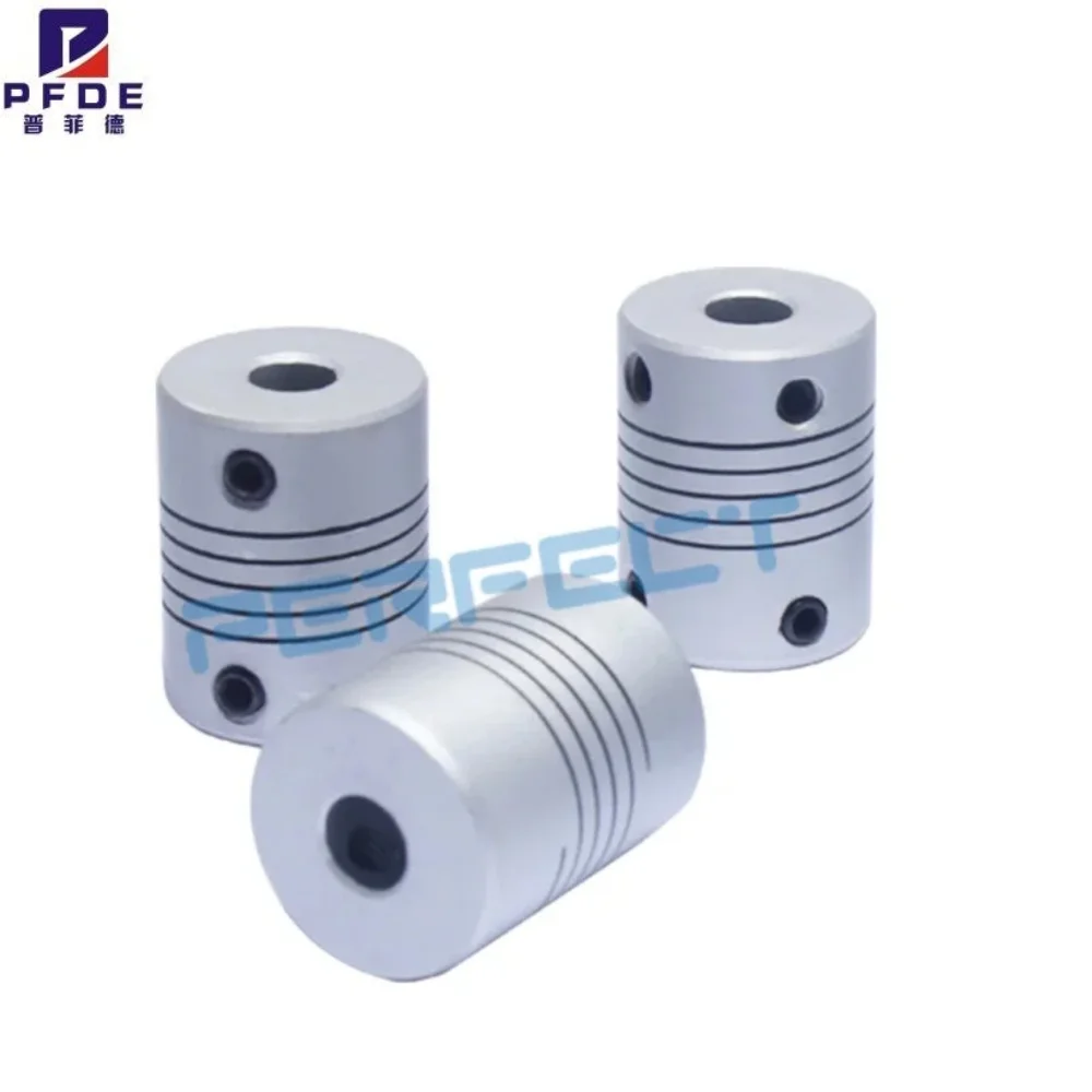 D19*L25 Aluminium flexible Jaw Shaft Coupling 3/4/5/6/6.35/7/8/10mm CNC Stepper Motor Coupler Encoders Engraving Machine  3 pcs