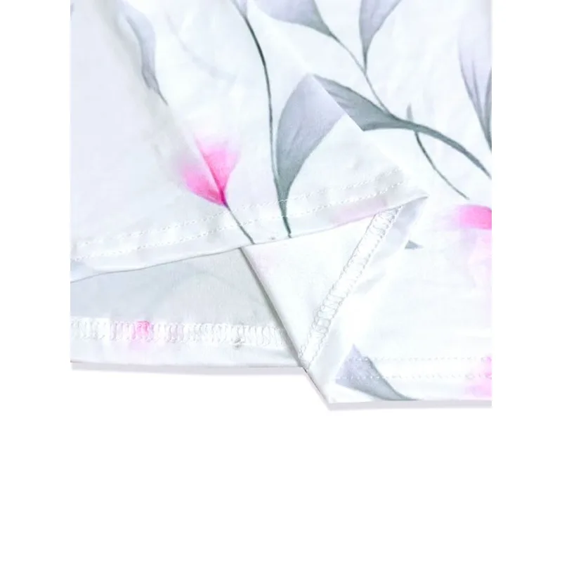 Spring and Summer Simple New Fashion Elegant Temperament Printed Long Dress Casual Long-sleeved Dress for Women