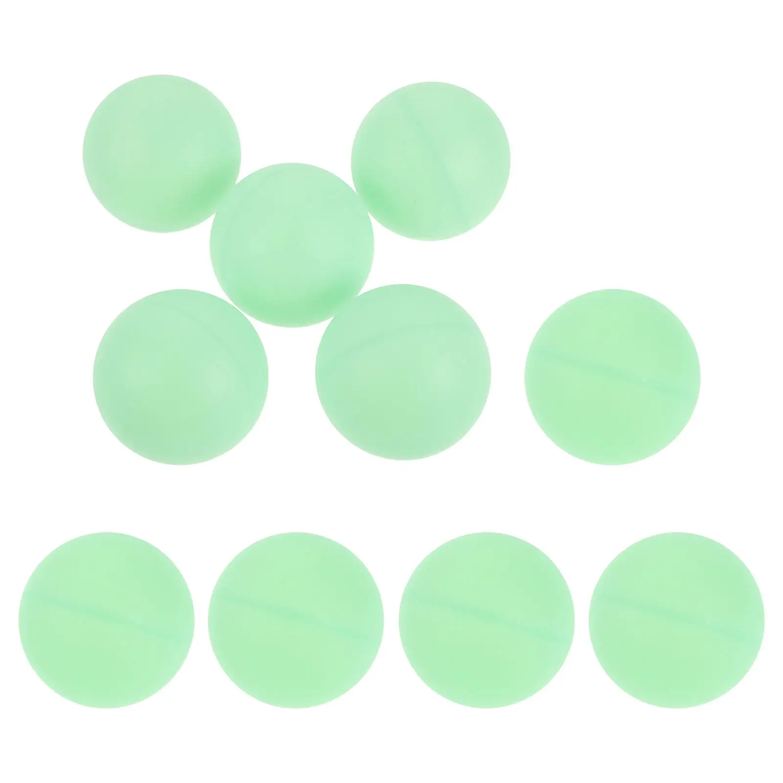 

10 шт. многоразовых светящихся в темноте шариков для настольного тенниса, 1,57 дюйма, для ночных вечеринок, игр на открытом воздухе и спорта