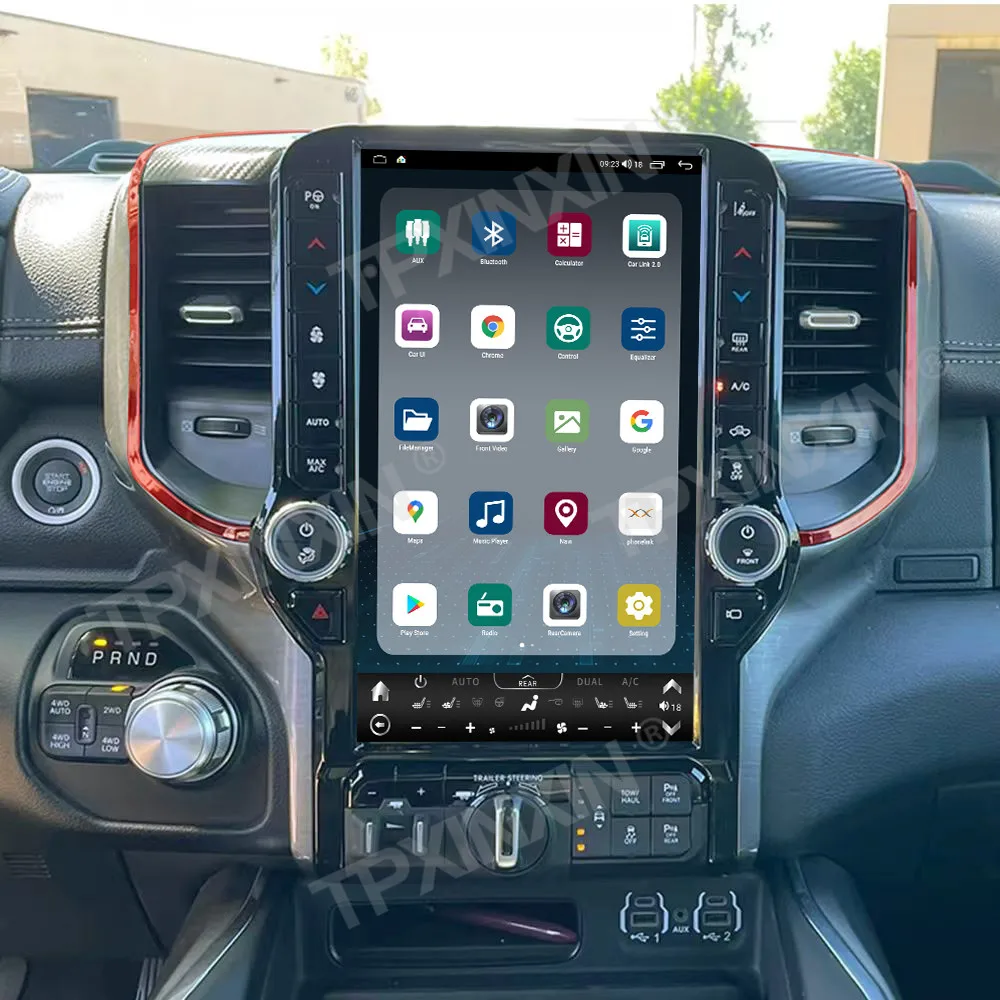

13.6“ Qualcomm For Dodge Ram 2019~2021 Android Car Radio Stereo Automotive Multimedia Player GPS Navigation Carplay Head Unit