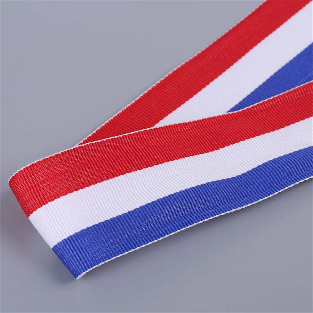 DIY Accessories Webbing Grosgrain Stripe Red White and Blue Queens Jubilee 25mm Wide Ribbon Tri Colours