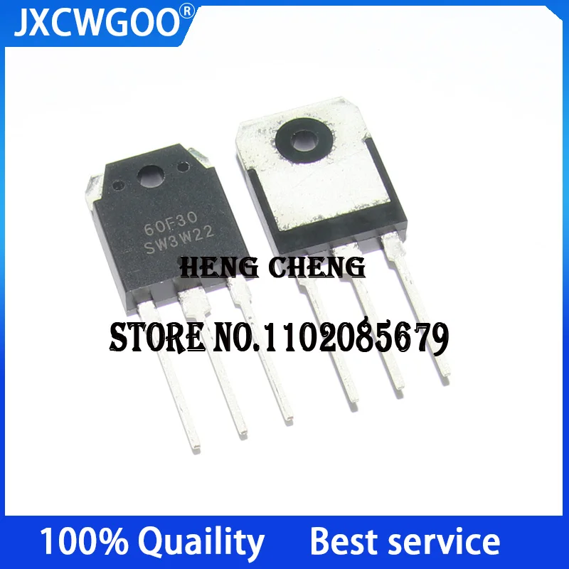 10PCS 100%New Original SFR60F30PN 60F30 TO-247