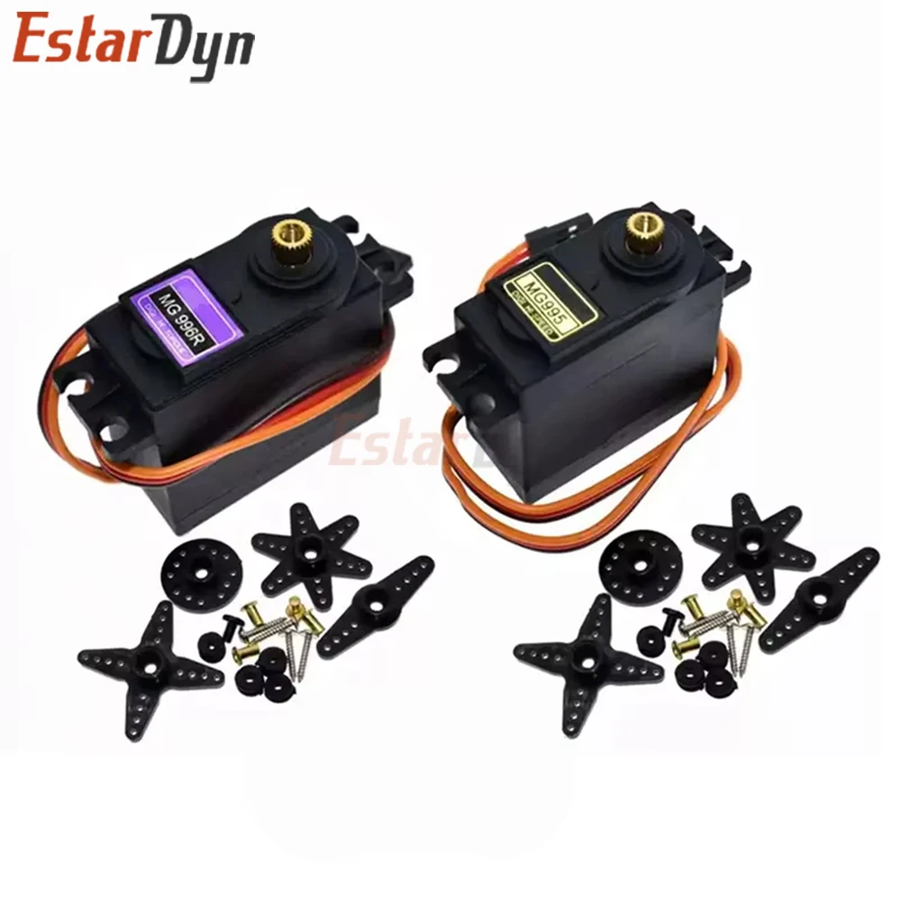 MG995 MG996R Metal Gear Servo 13KG Torque SG90 9g Servo Motor for RC Helicopter Airplane Car Robot Model Aircraft Parts