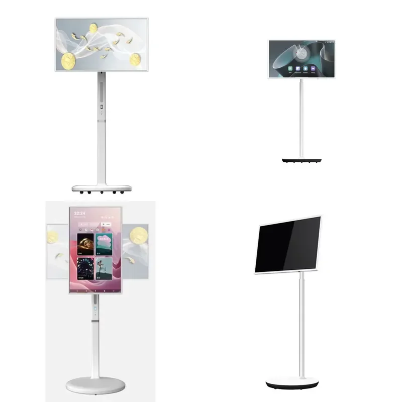 Monitor LED Vertical Inteligente Portátil de Fábrica de 21.5 y 32 Pulgadas, Televisión Móvil Full HD, Electrónica, Smart TV para
