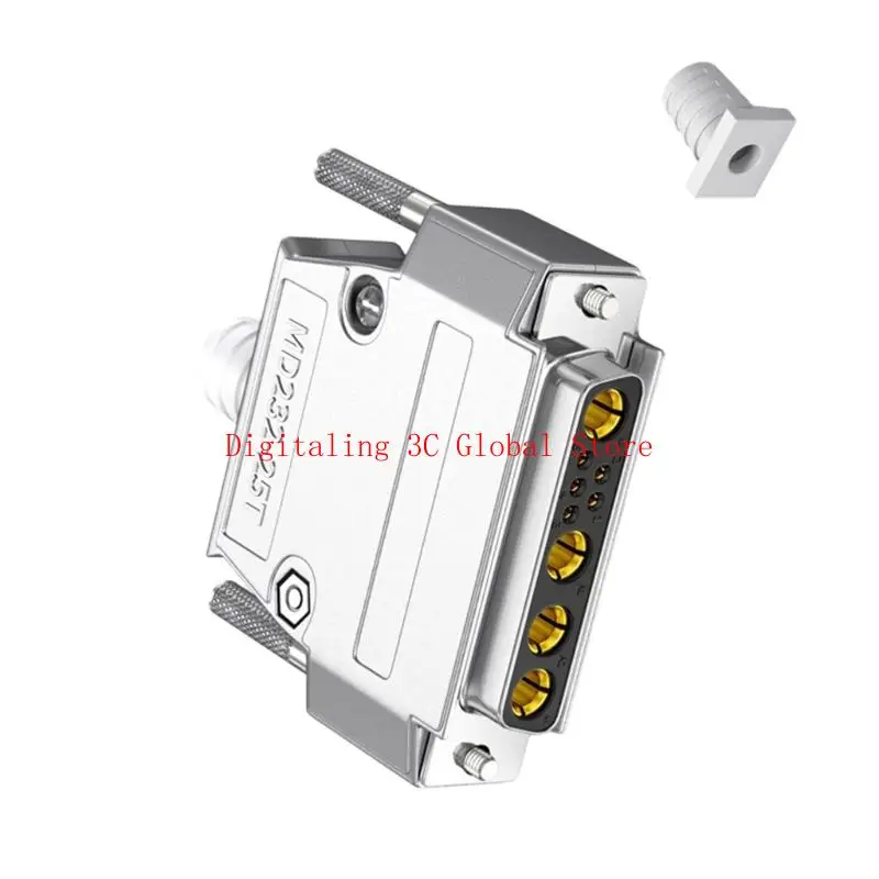  30Amp D-Sub Connector - Male and Female 9W4 5+4 Pin Configuration High Current