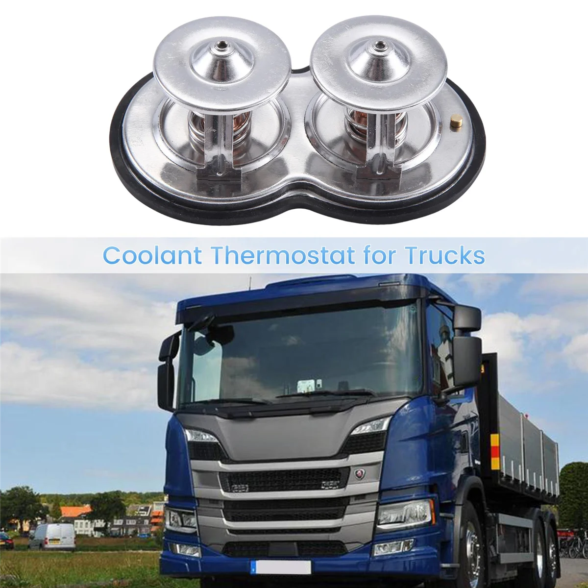 Termostato do líquido refrigerante para caminhões Scania, 1404925, 1745449, TX32/1D