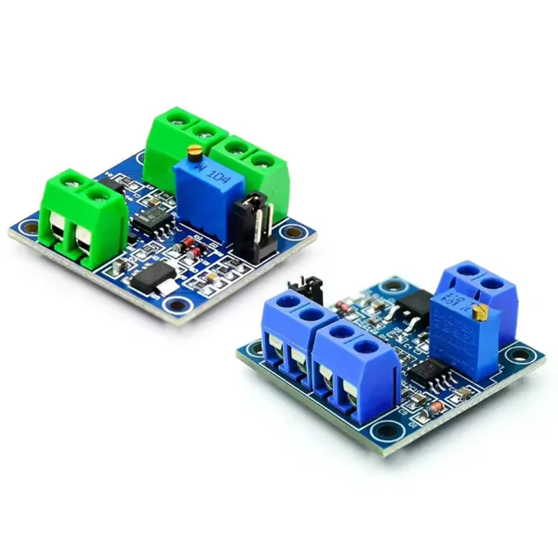 

Модуль преобразователя PWM в напряжение DC12V-30V, преобразование PWM 0%-100% в напряжение 0-10В, регулируемый преобразователь напряжения, модуль питания