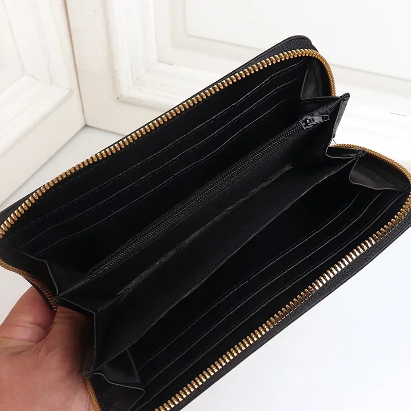 حار سبونجبوبس Kawaii محفظة طويلة باتريك ستار ساندي الخدين بولي Coin محفظة نسائية للعملات المعدنية Kawaii سعة كبيرة متعددة فتحة للبطاقات عملة أكياس الهدايا #5