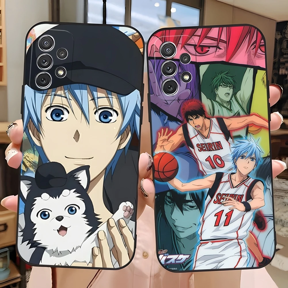 Kuroko No Basket Phone Case For Samsung S23 Ultra S24 S22 S20 Fe S21 Plus Galaxy A54 A34 A24 A53 M54 Note 20 Cover