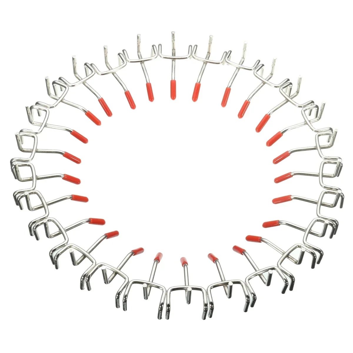 Hardware Tools 25/50 pcs Peg Board Hooks Wall Shelf Tool Hangers Organizer Storage Display