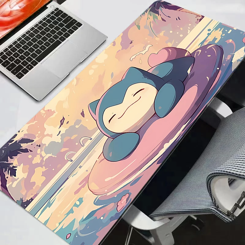 Pokemon Pikachu Gengar Mouse Pad Gamer Notebook Games Mouse Pad XXL Keyboard Pad Large Mousepad Mouse Mat Gaming Desk Mat Rug