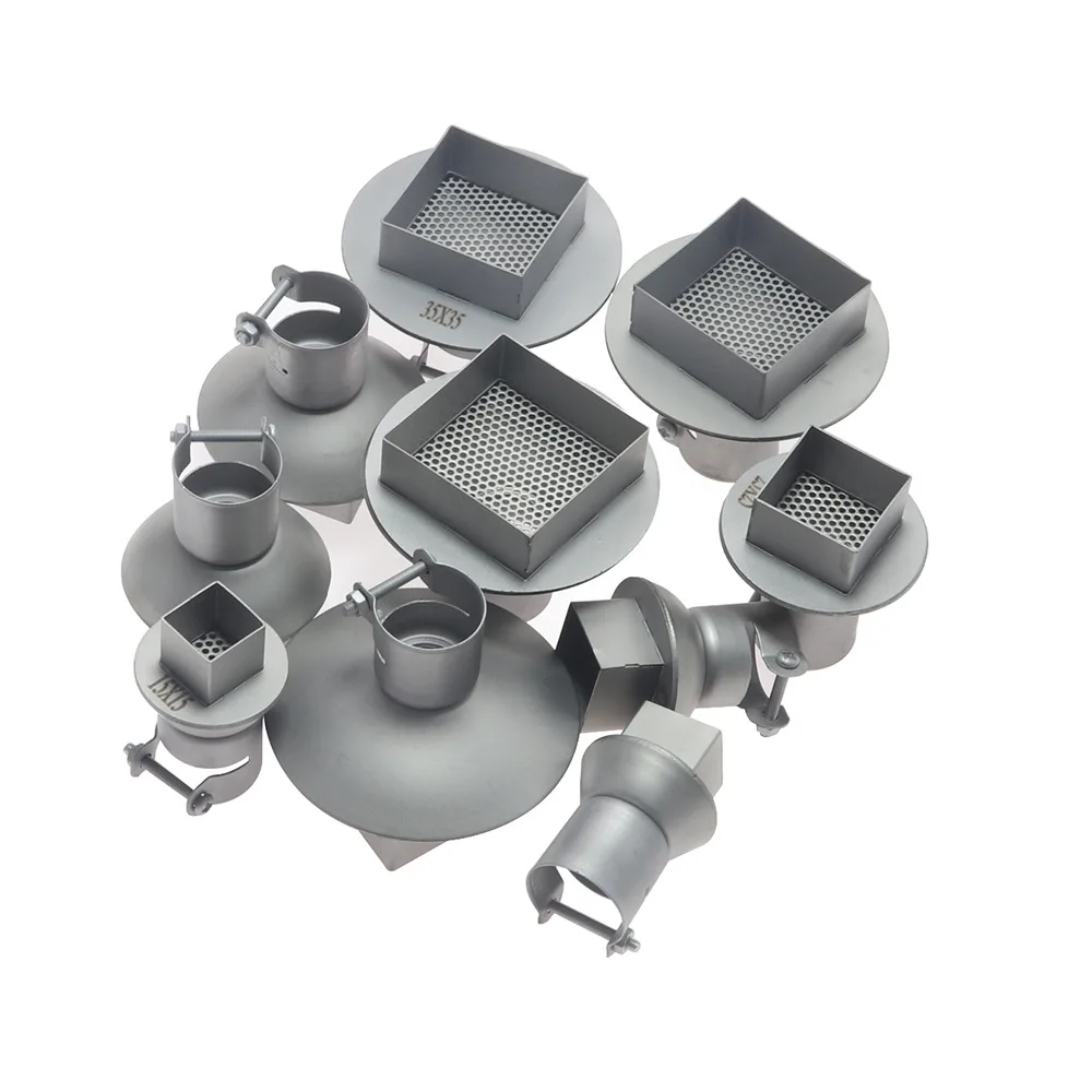 850 Bga Air Nozzle with Mesh, Northbridge/southbridge Desoldering Hot Air Nozzle, Air Gun Desoldering Special 10-piece Set