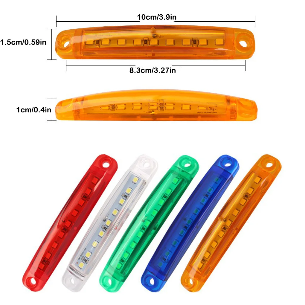 10X Indicator Light Side Lamp Car Supplies Keep Safe Signal Lights