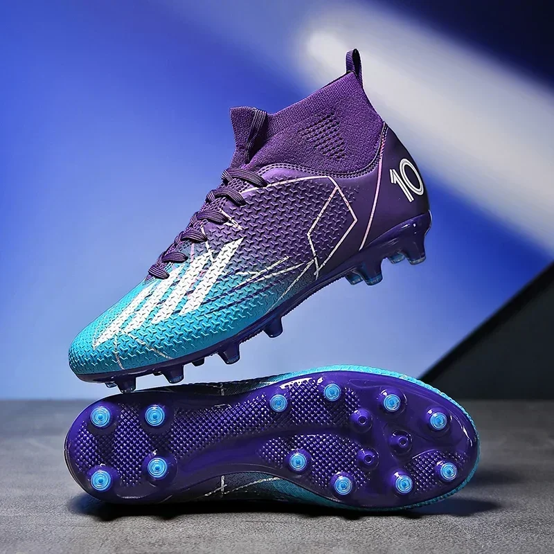 

New Unisex Football Boots Professional Non-slip Soccer Shoes Outdoor Drop Shipping Futsal Match Training Sport Sport Sneakers