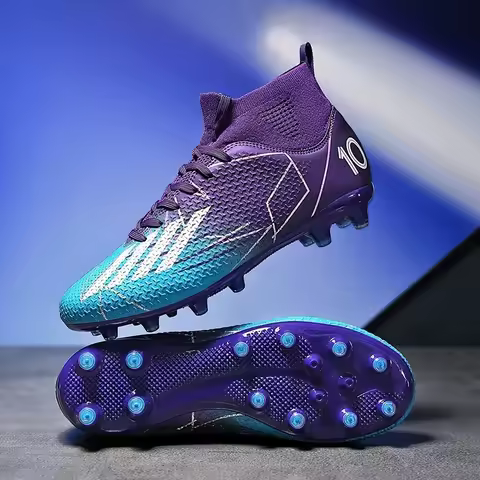 New Unisex Football Boots Professional Non-slip Soccer Shoes Outdoor Drop Shipping Futsal Match Training Sport Sport Sneakers