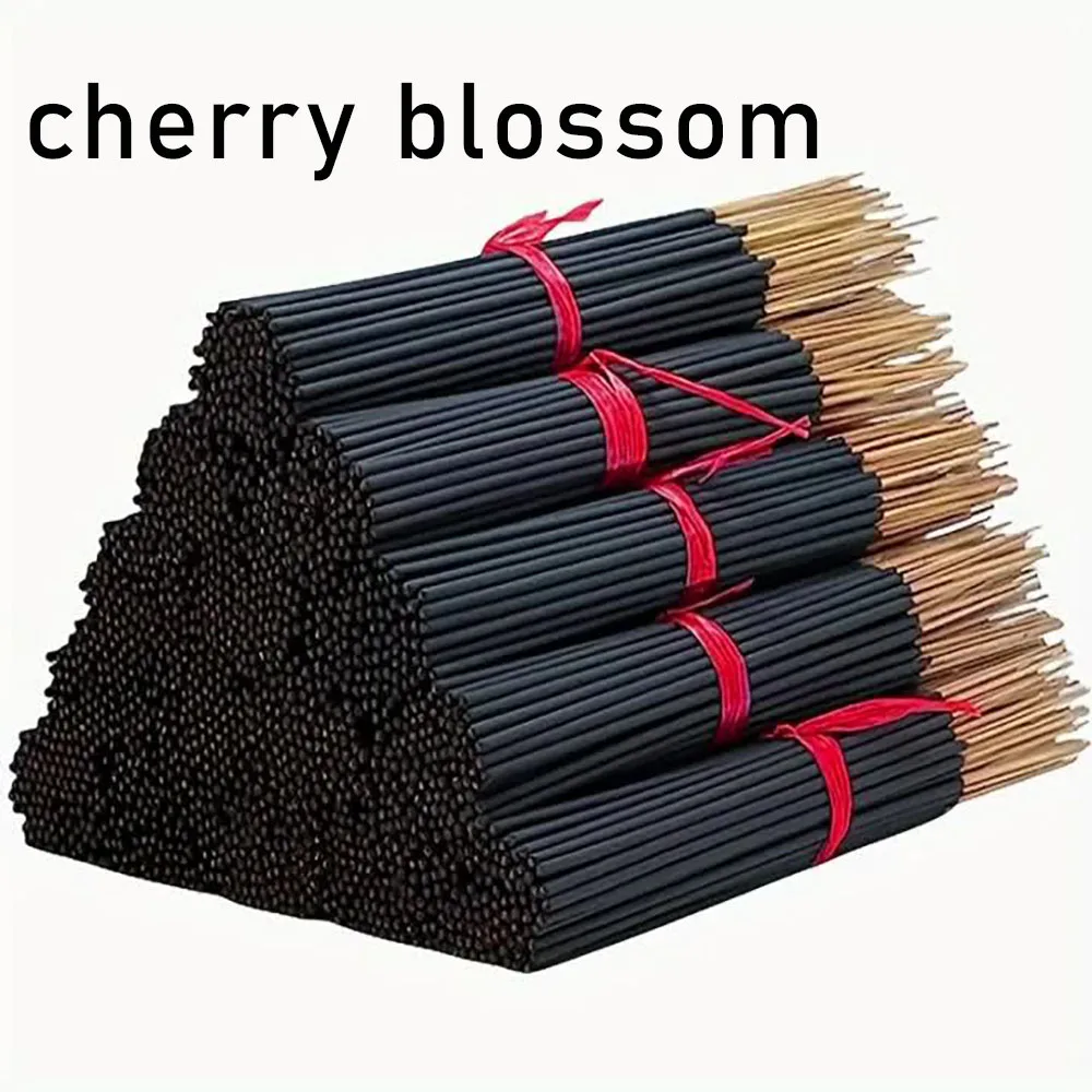 30/70/170/250/400/700/1500 Japanese Cherry Blossom Incense Sticks, Long Burning Time, Smooth and Clean, Suitable for Home, Kitchen and Restaurant