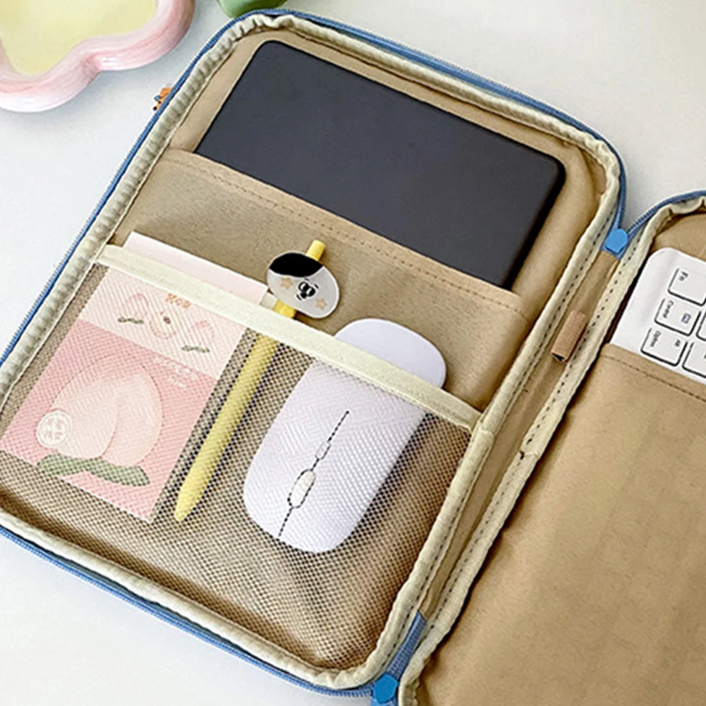 Чехол для переноски планшета Защитный дорожный чехол для iPad Pro M4/Air M2 11-дюймовый чехол для iPad 7/8/9-го поколения 10,2 дюйма