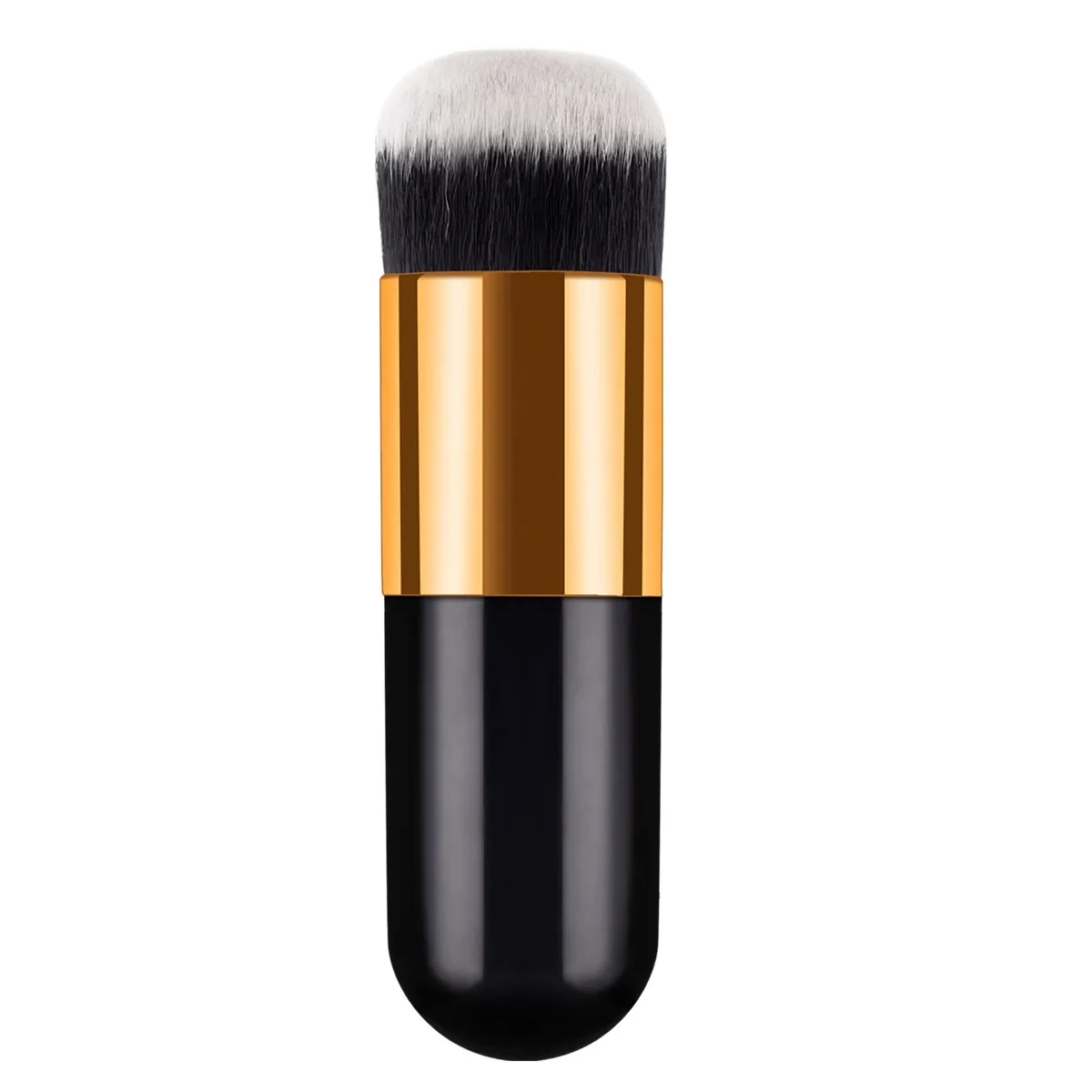 1 unidad de brocha de maquillaje en polvo suave, colorete, base, brocha de maquillaje portátil para mujer, herramienta cosmética, maquillaje cosmético, brocha individual grande para el rostro