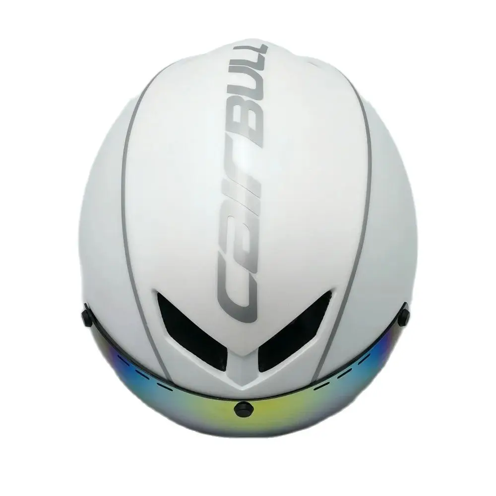 2024 NEW CAIRBULL TT Helmet Goggle Aero Road Bicycle Helmets Racing Cycling Bike Sports Safety Helmet Cycling White Adjustable