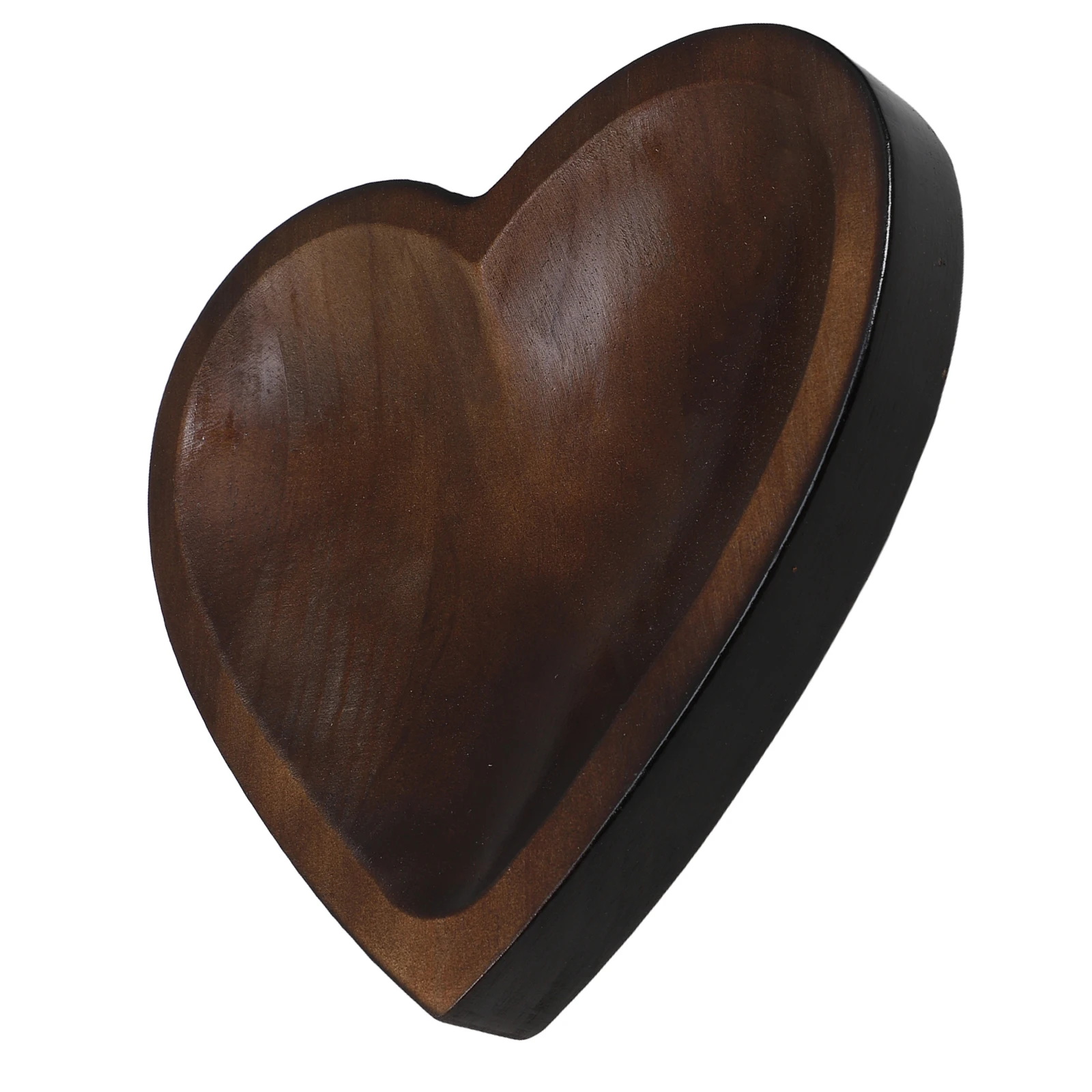 

Heart Shaped Bowl Decorative Wooden Home Fruit Keys Religious Prayer Bowls Centerpieces Gifts Kitchen Entryway Salad