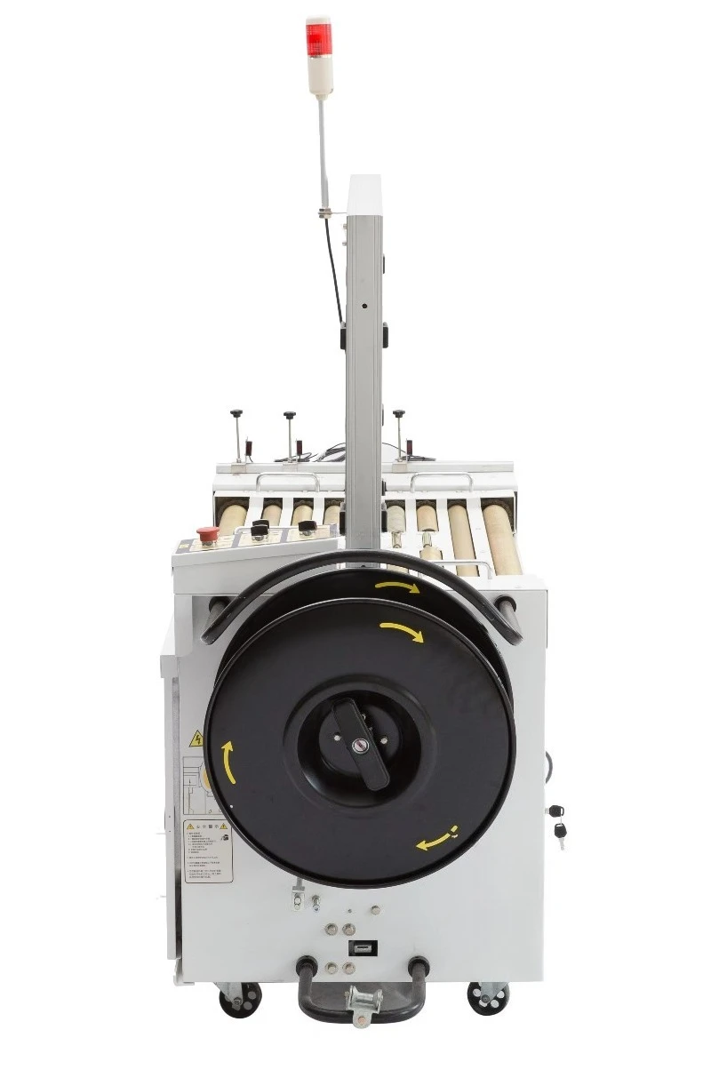 High Desk Fully Automatic Box Strapper for PP Strap 9 12mm Carton Strapping Machine Factory Use Custom