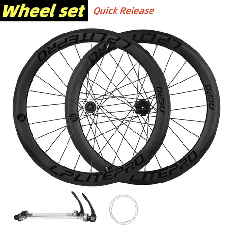 Aluminum Alloy Wheelset Quick Release 20 Inch 406/451/349 Foldable Bicycle V Brake Hub 74-130mm/C Brake Hub100-135mm Wheelset