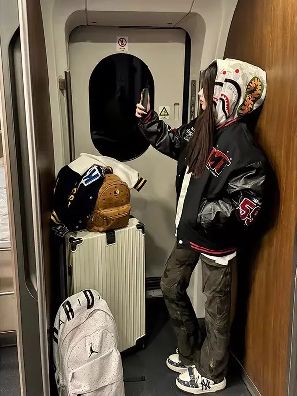 

Camouflage Workwear Pants Men's High Waist Straight Leg Casual Flared Trousers American Retro Style Youthful Popular Jeans