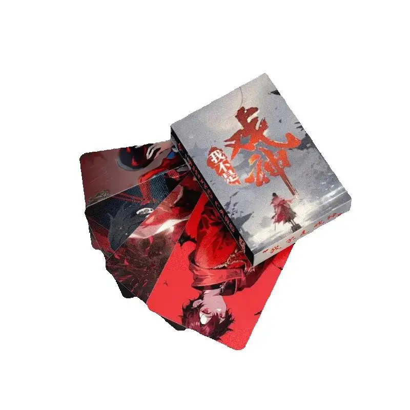 

50 Pcs I Am Not the God of Drama Laser Lomo Cards Chen Lian & Jian Changsheng HD Photocards Exquisite Collectible for Fans