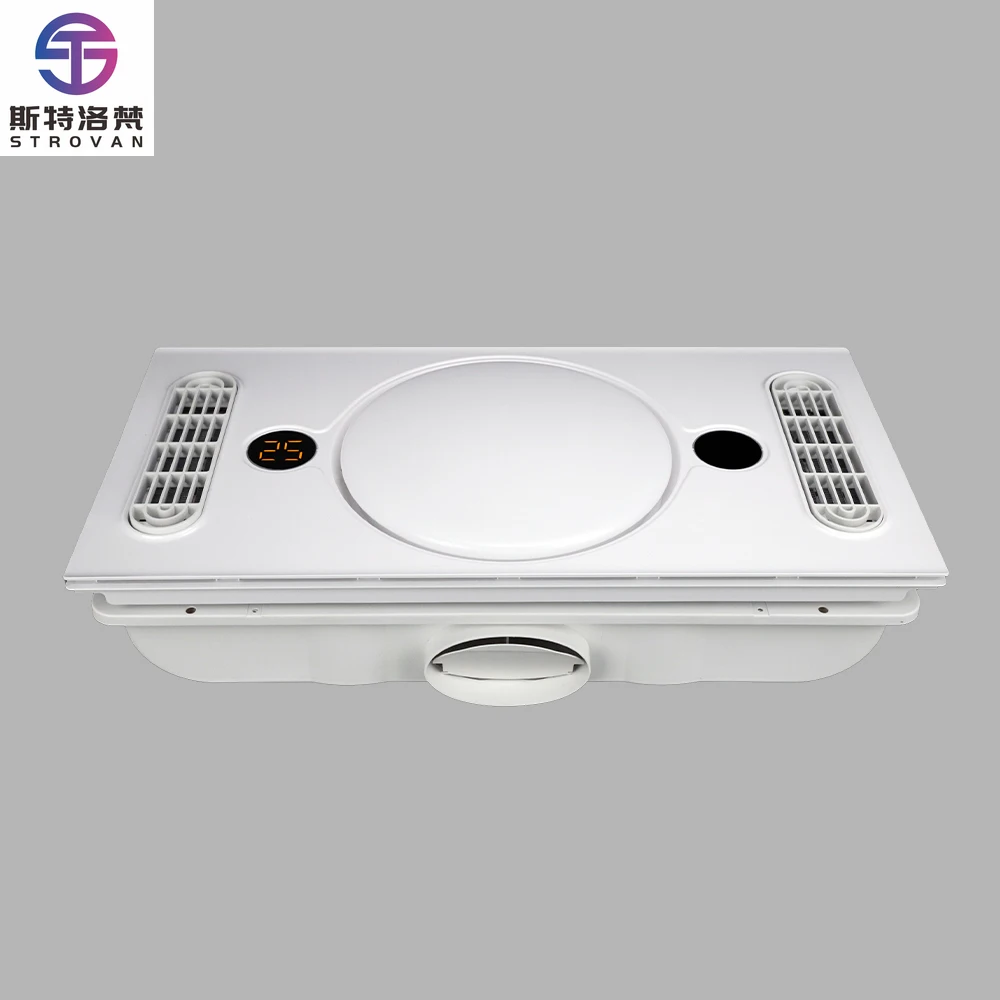 

STLF Durable Residential Air Heater Waterproof Electric Bathroom Ceiling Heater and Light