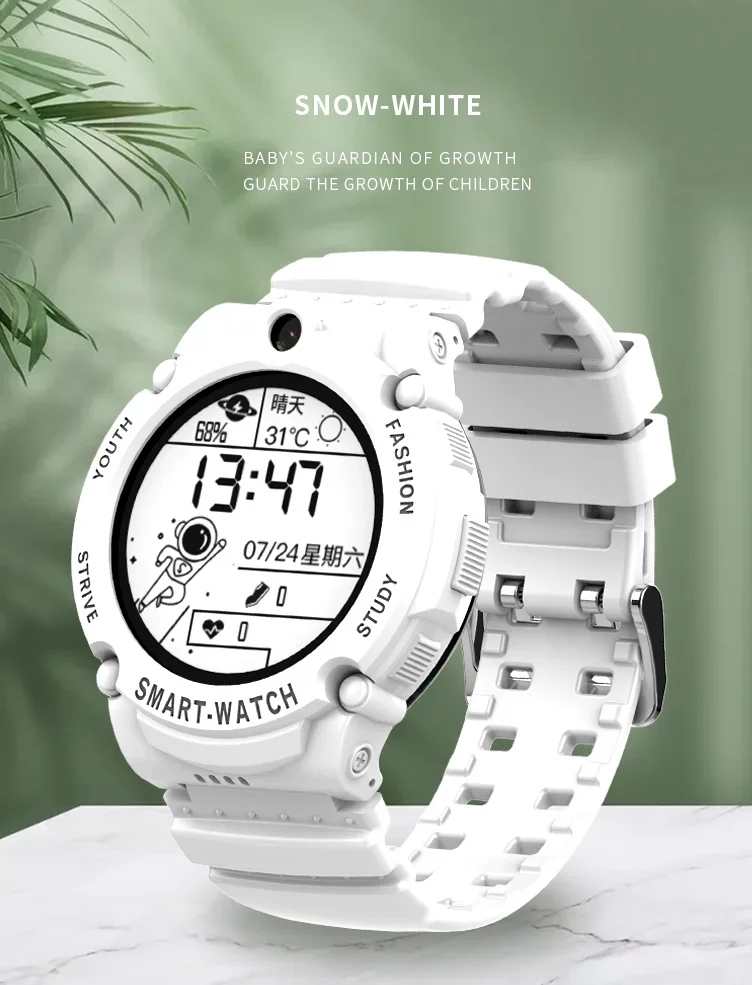 IP67 Waterproof Smart 4G GPS WI-FI Tracker Locate Kid Student Remote Camera Monitor Smartwatch Video Call Android Phone Watch