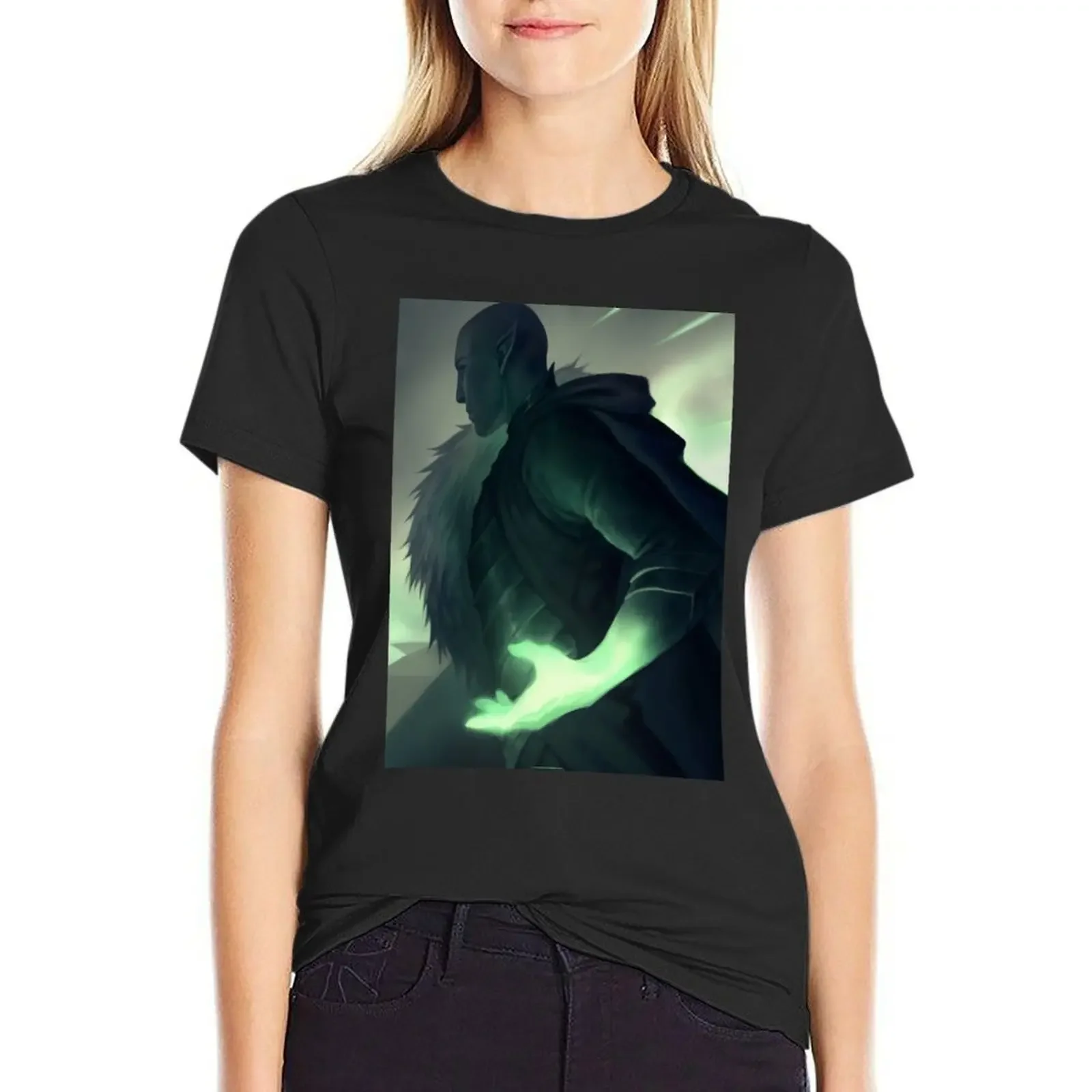 

Solas anchor T-Shirt summer tops lady clothes plus sizes t-shirt dress for Women long