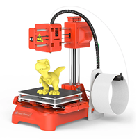 EasyThreed  K7/K9 Mini Desktop Children 3D Printer 100*100*100mm Print Mute Printing with TF Card PLA Sample Filament