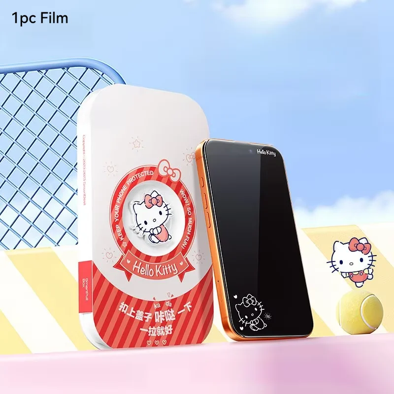 Cartoon Onzichtbare Schermbeschermer voor iPhone 17 Pro Max Air 17e 16 15 14 13 Gehard Glas Anti-Val Eenvoudige Installatie Folie