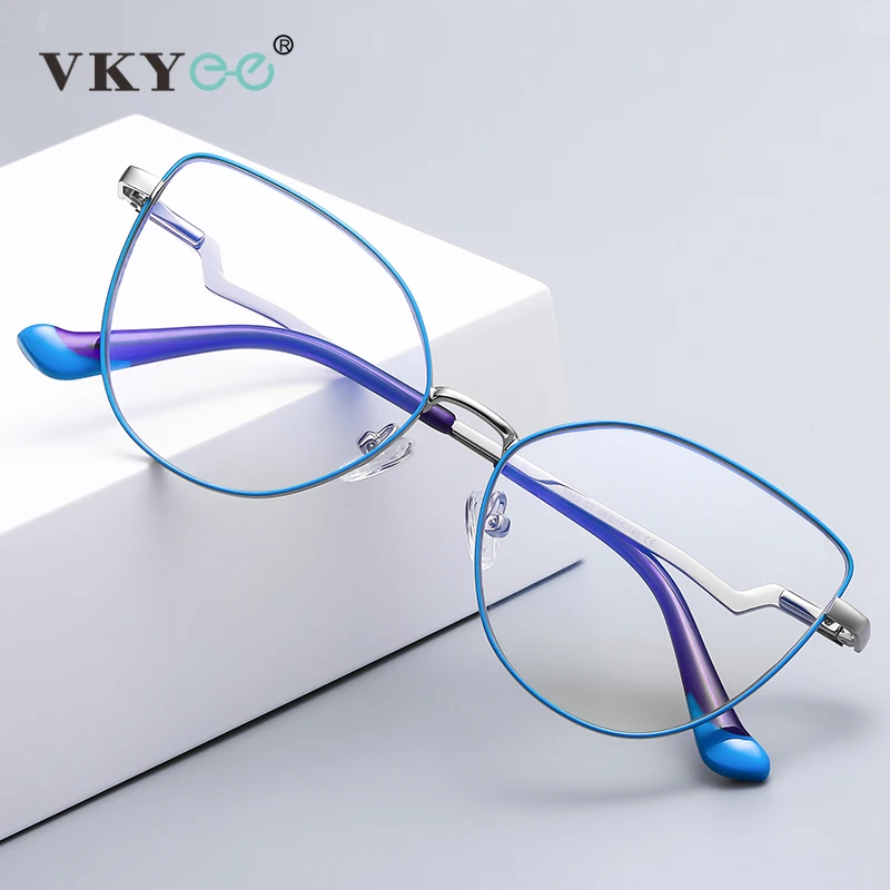 Vicky nova miopia prescrição óculos de leitura hyperopia óculos anti azul luz computador óculos ópticos quadro feminino