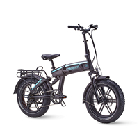 JOBO EDDY Electric cycle 250W Motor 48V 14AH Lithium Battery Electric Bike Mechancial take 20*4 inch Fat e-Bike