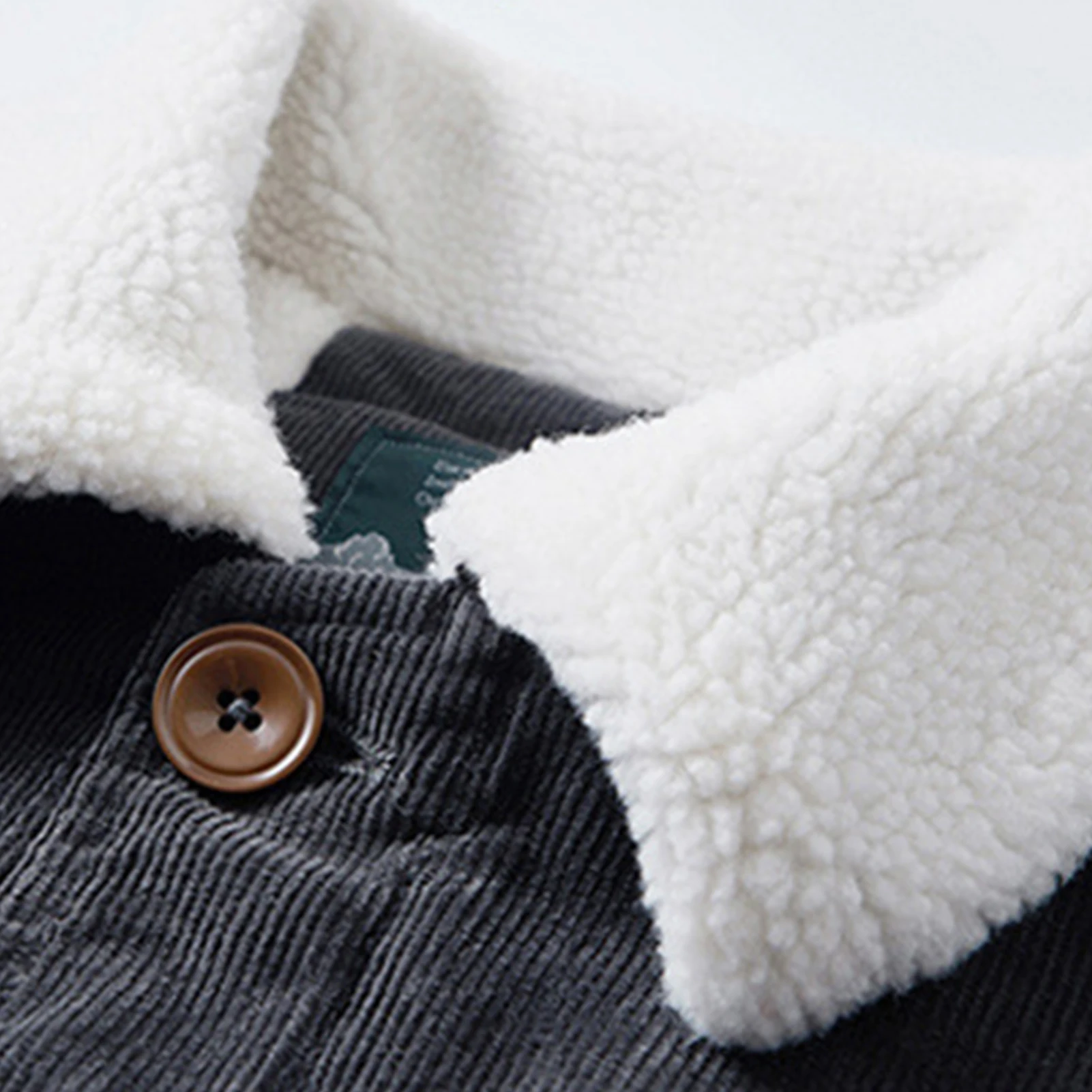 Popular Men Jacket Thickened Winter Jacket Single Breasted Male Winter Fleece Lining Warm Jacket Outerwear  Cold Resistant