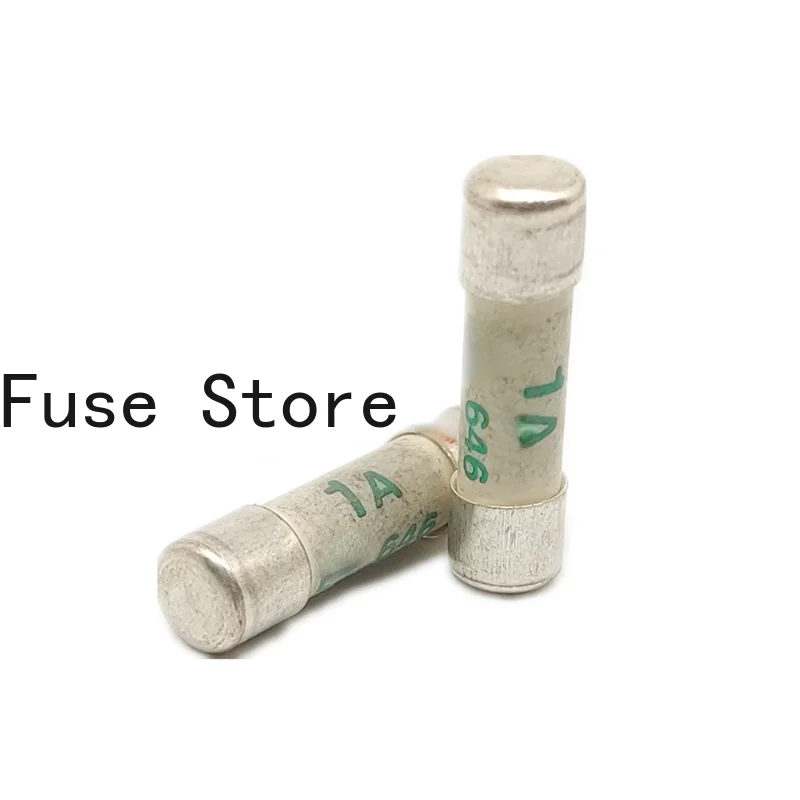 

1PCS BS646 1A Imported Quick Break Ceramic Fuse TDC17-1-R Silver Plated F1A 2A