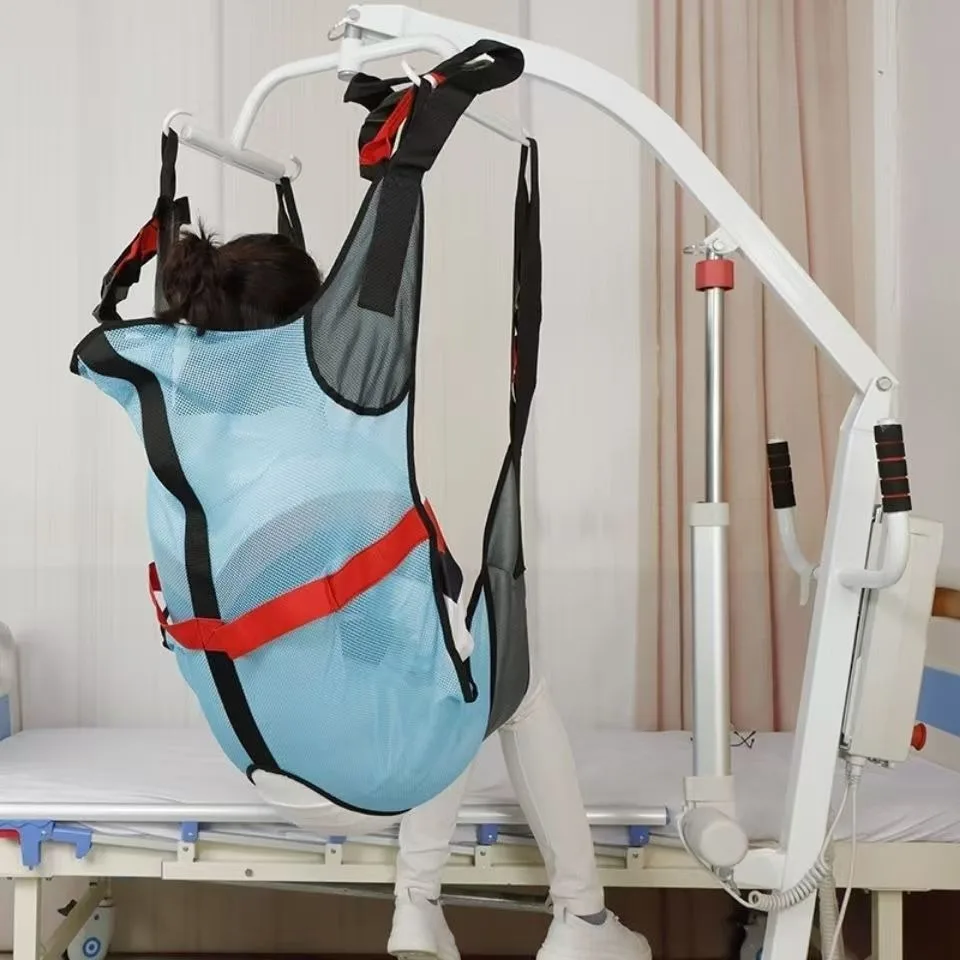 Rehabilitation Equipment Lift Machine Hoist Lifter Transfer for Disabled People Crane Medical Lift Sling Transfer Belt