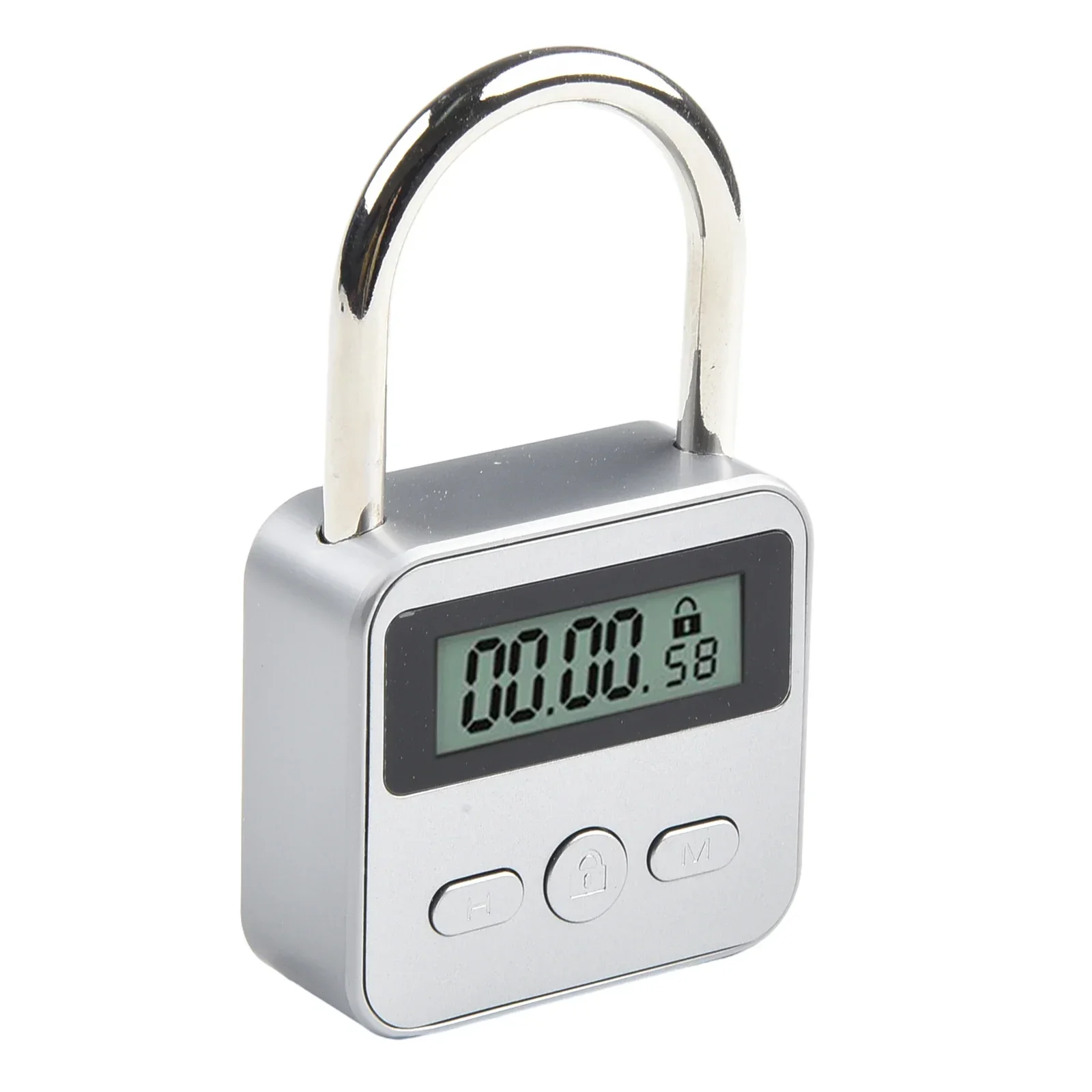 Imagem -04 - Multi Função Cadeado Timing Metal Timer Lock Time Lock Usb Recarregável Wer-resistência 99 Horas Max Eletrônico