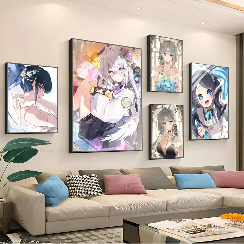 

Blue Archive Poster Paper Print Home Living Room Bedroom Entrance Bar Restaurant Cafe Art Painting Decoration