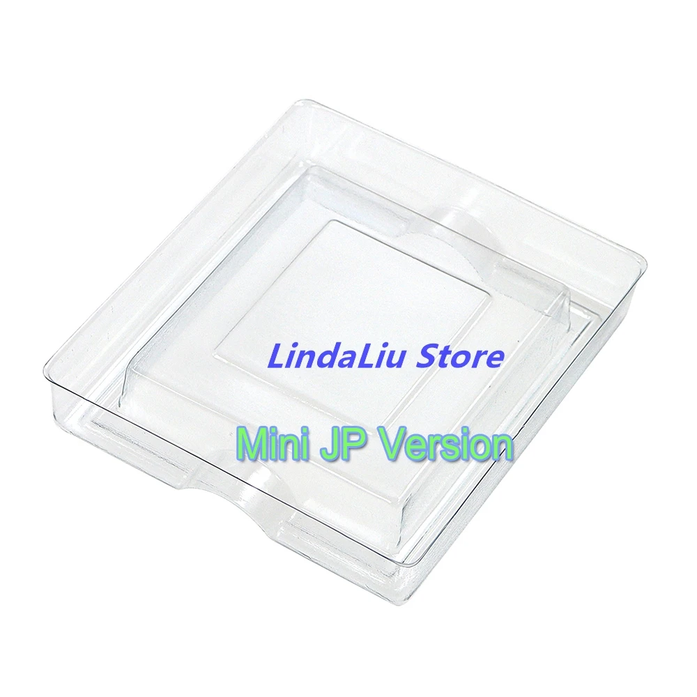 게임보이 컬러 GB GBC 일본 JP 미국 버전 PAL 미니 삽입형 내부 트레이 인레이 투명 플라스틱 게임 카드 카트리지 케이스 박스 20개